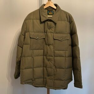 Men's Eddie Bauer x Buck Mason Cascade Down Yukon CPO Shirt